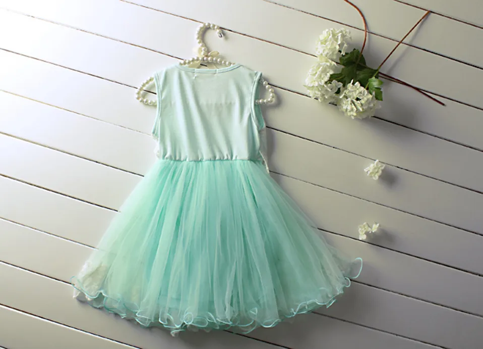 Cutestyles Summer Girl Pink Cotton Dress Flower Princess Girls Dresses Children Birthday Party Outfits 3-7Y Casual GD50325 | Детская