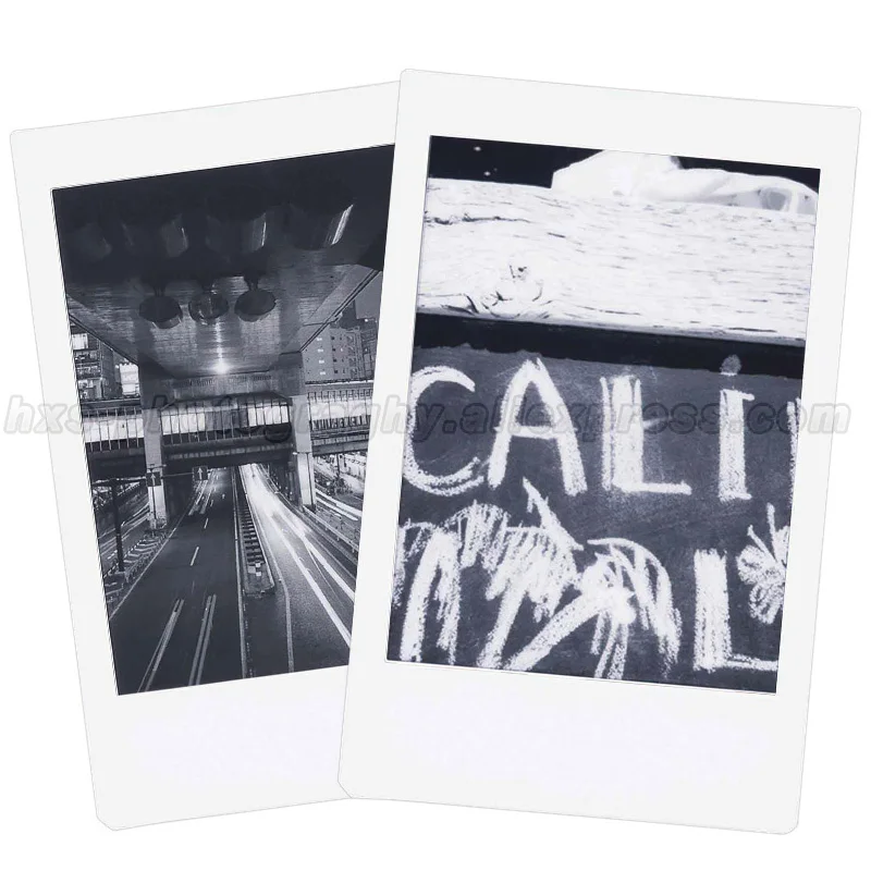 20 шт. монохромная пленка Fujifilm Instax Mini для Fuji 9 8 7s 70 50 90 25 Share SP 1 2 Polaroid 300 мгновенная