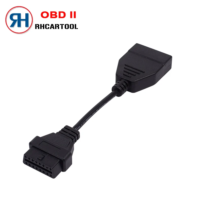 Цвет: желтый Автомобильный OBD2 60/100 см Удлинительный Кабель-адаптер для GM 12 Pin to 16 Pin Авто Диагностический кабель для GM автомобилей Автомобильный адаптер - Цвет: Цвет: желтый