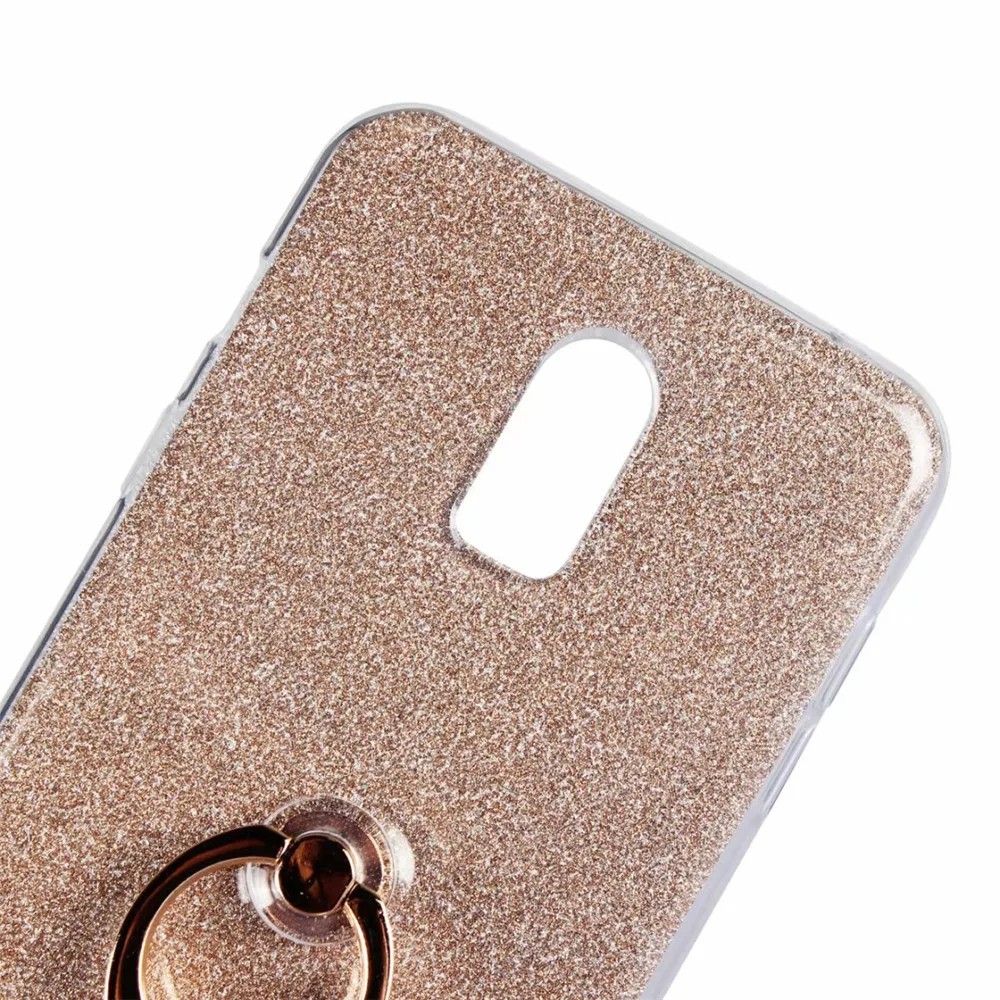 Fashion Ring Stand Holder Phone Case For Samsung C5 C7 C8 C9 Pro G530 G360 E5 E7 G710 ON5 ON7 Bling Glitter Crystal Powder |