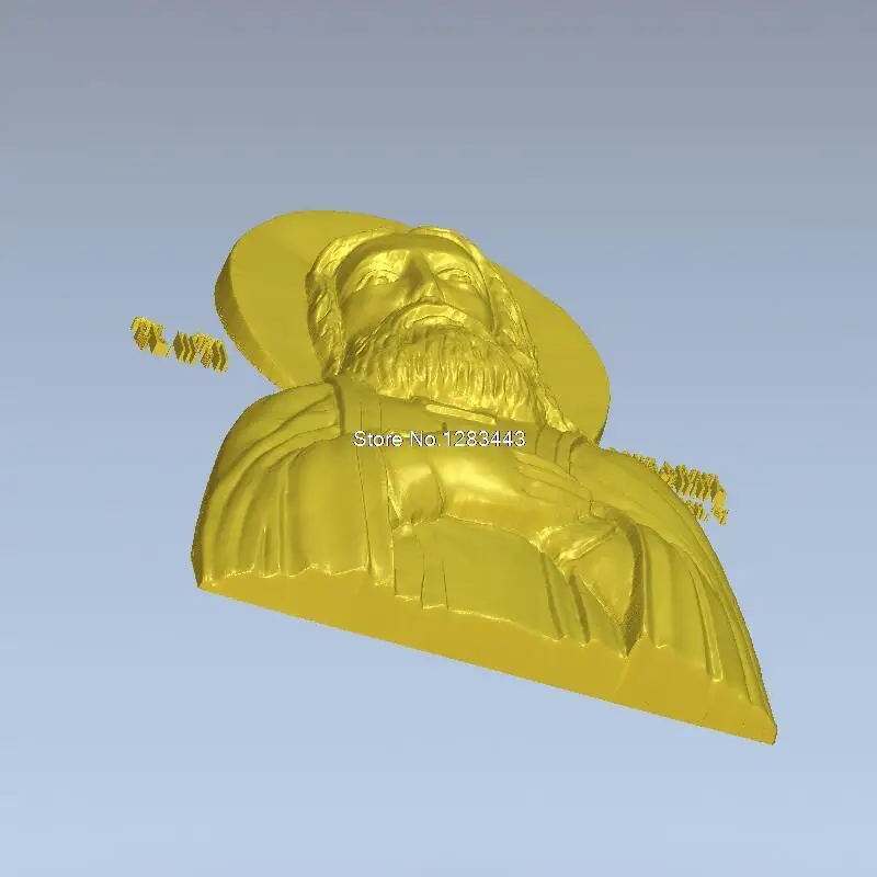 Высококачественные 3d модель рельеф для ЧПУ или 3D-принтеров в файле STL |
