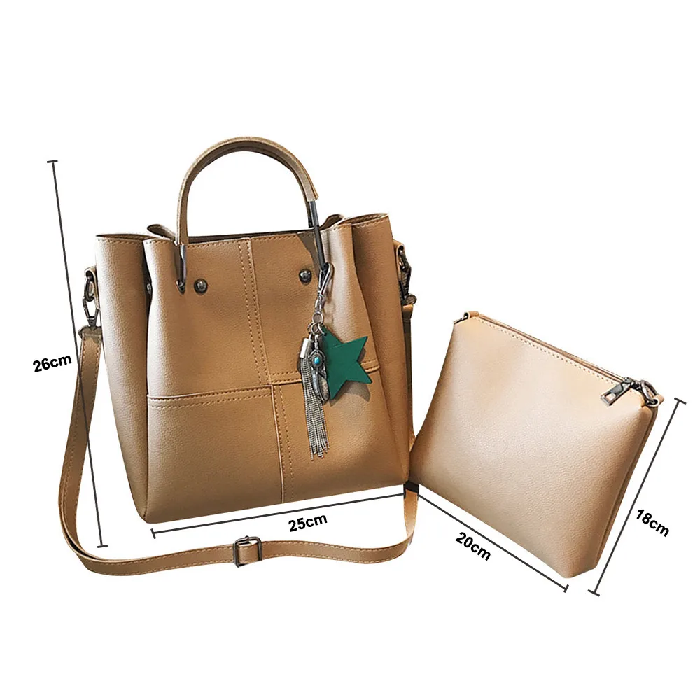 Женская сумка тоут Aelicy 2 шт./компл. с кисточками|bag tassel|bolsa femininatote bag |