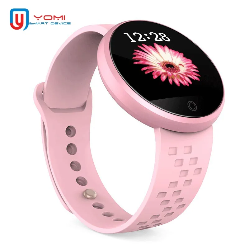 Женские Водонепроницаемые часы Smartband с пульсометром физиологический цикл фитнес
