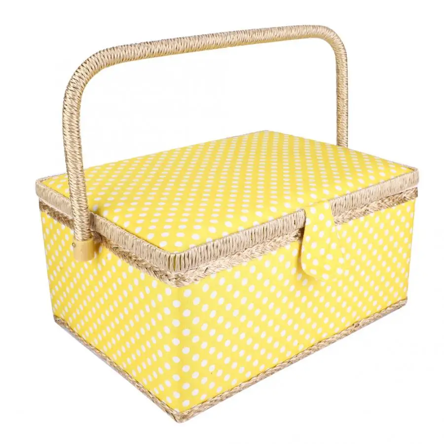 Набор для шитья аксессуары домашняя швейная корзина Сделай Сам хлопчатобумажная