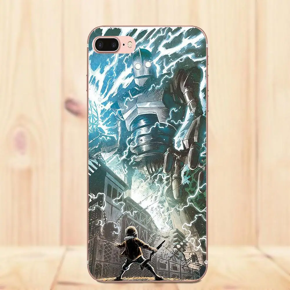Maerknon Player One Iron Giant для Apple iPhone 4 4S 5 5C 5S SE 6 6S 7 8 Plus X резиновый мягкий ТПУ чехол телефона