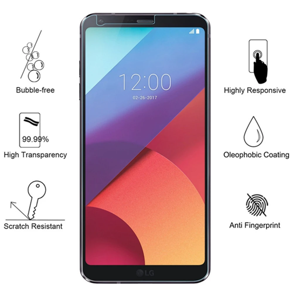 Защита экрана для lg g6 glas k3 4 7 10 защитное стекло закаленное g2 3 5 пленка 2.5d 9H защита