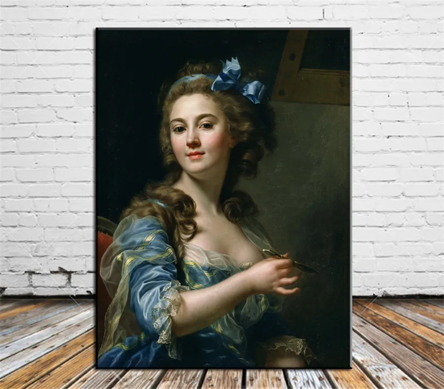 Портрет Marie Gabrielle Capet холст живопись гостиная домашний декор современная маслом