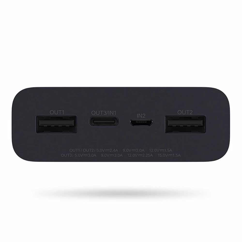 Xiaomi ZMI внешний аккумулятор внешнее зарядочное устройство 20000 мАч 3 7 в 74Wh Dual USB