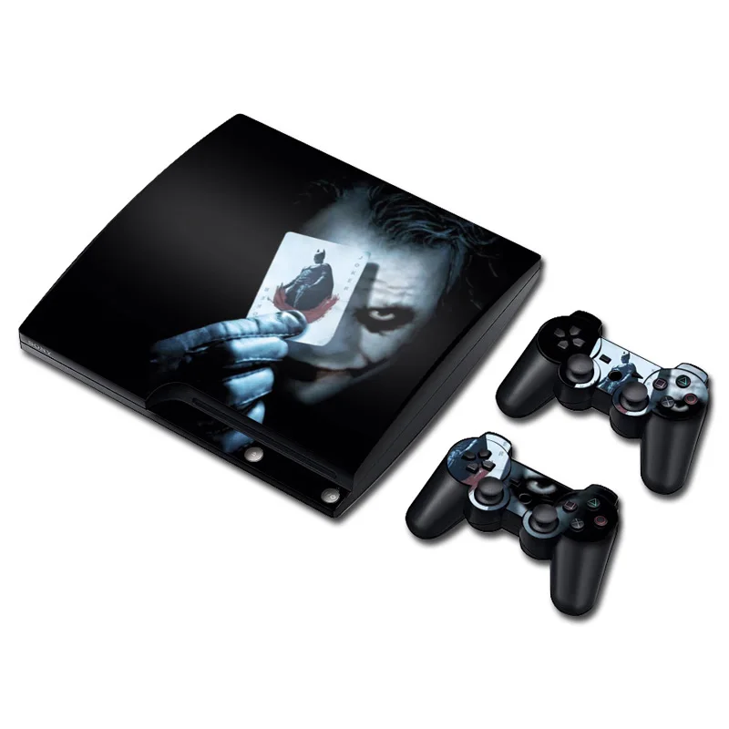Горячая игровая консоль и контроллеры наклейка для sony PS3 тонкий обруч покрытие из винила для ps3 Slim наклейки для тела