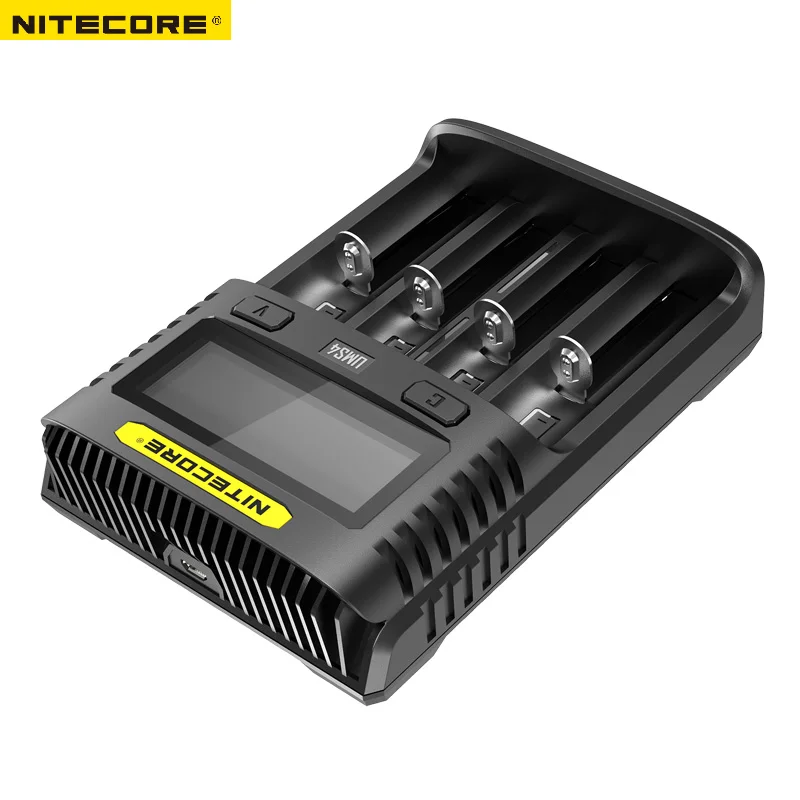 Умное зарядное устройство NITECORE UMS4 с четырьмя слотами и поддержкой быстрой