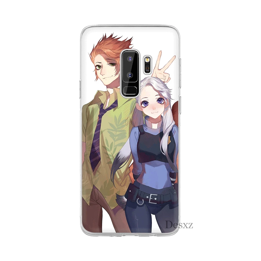 Чехол для мобильного телефона Desxz Fox Rabbit Samsung Galaxy J1 J2 J3 J5 J6 J7 Prime EU US Твердый