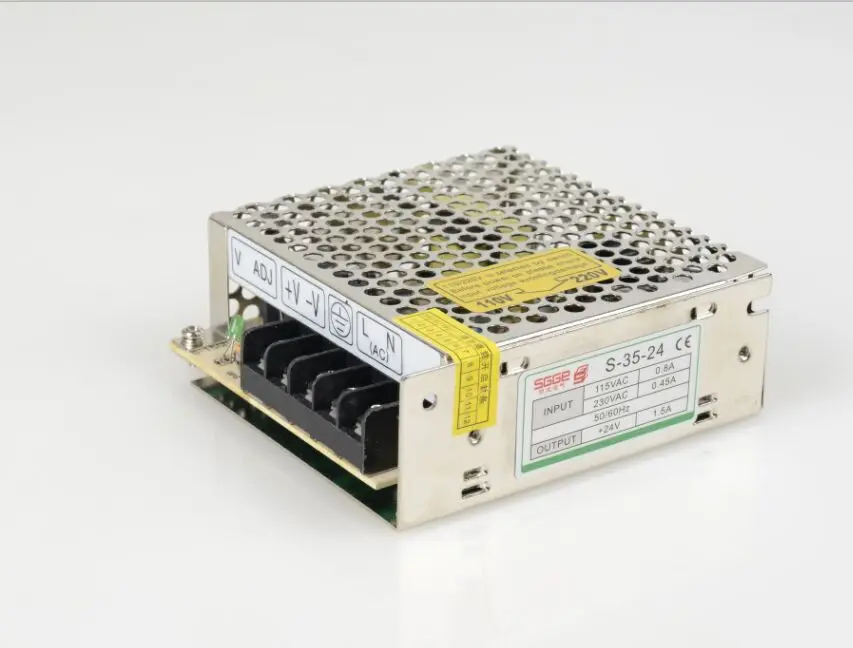 

35W 24V 1.5A Single Output Switching power supply for LED Strip light