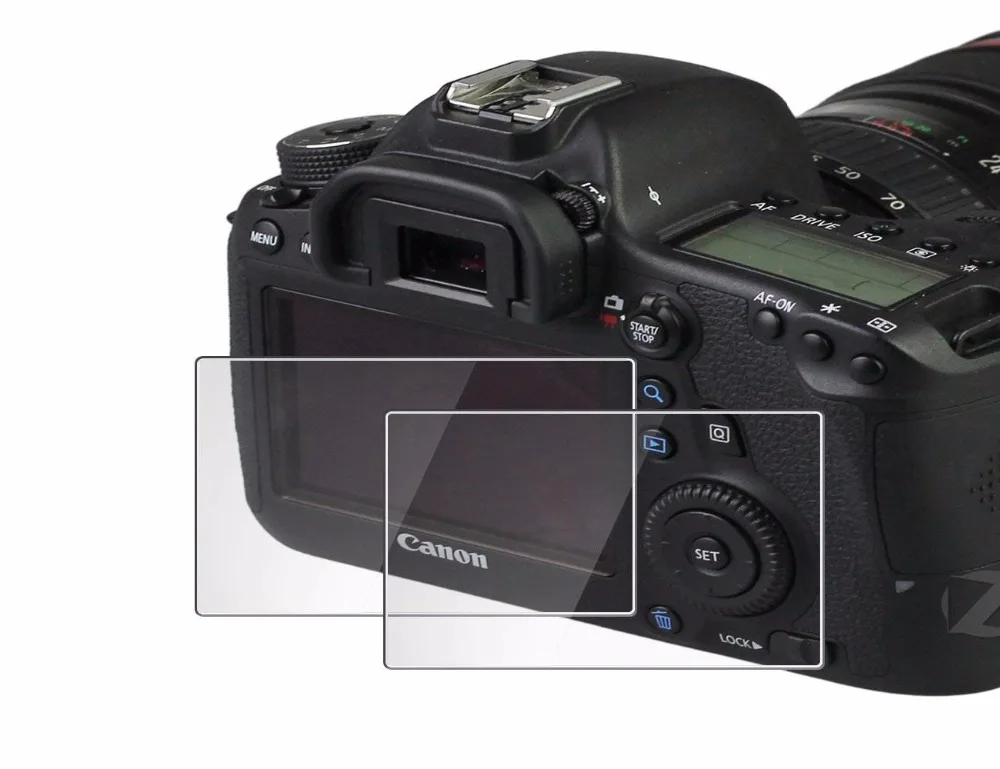 ZLMC 2 упак. Камера Царапаться закаленное Стекло пленка для DSLR Canon EOS 6D (2 шт)|Защита