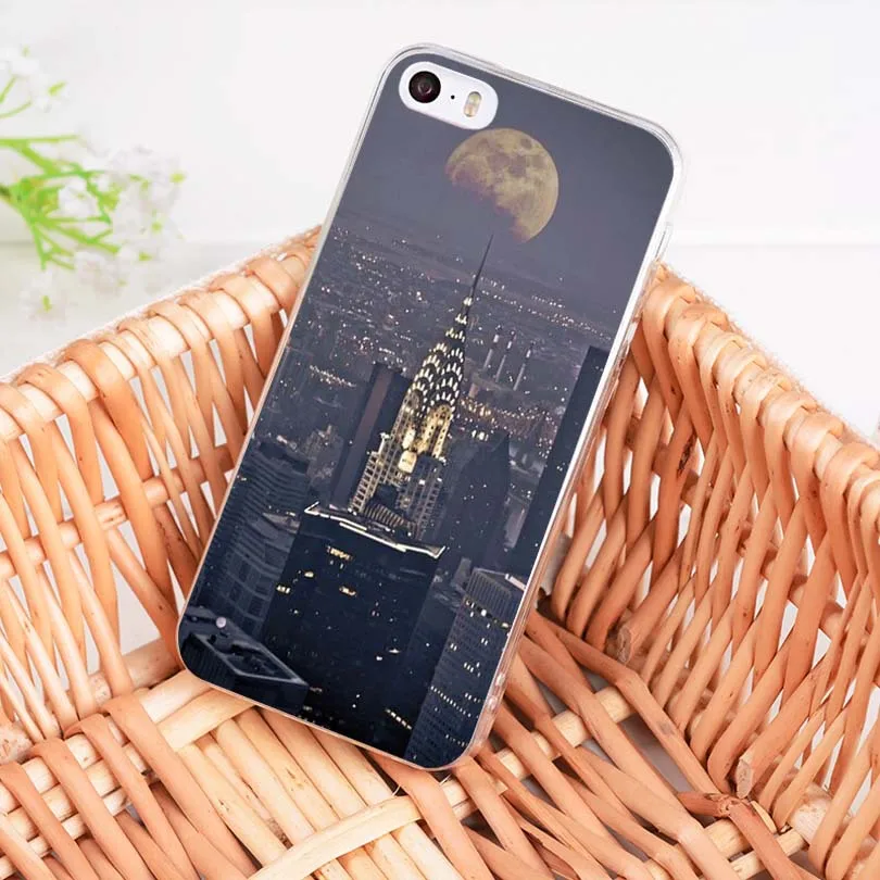 MaiYaCa New York City building цветной прозрачный мягкий чехол из ТПУ для iPhone 8 7 6 6S Plus X 10 5 5S SE 11pro