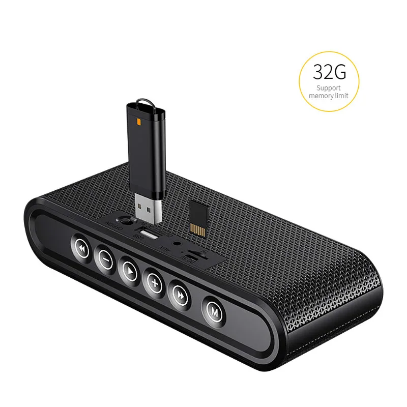 2 в 1 Bluetooth беспроводной динамик Портативный power Bank 8000 мАч для мобильного Колонка
