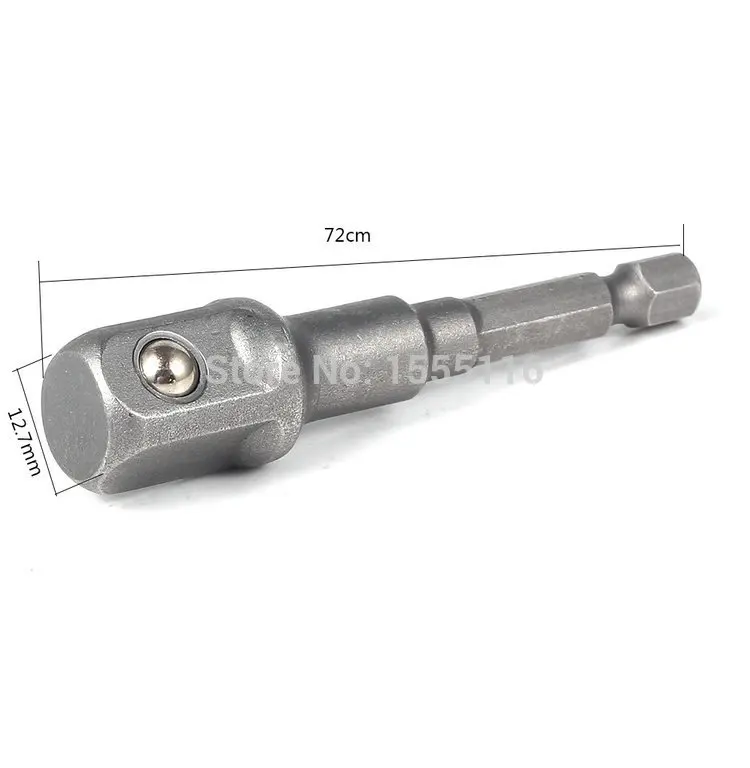 Hexagon Square Handle 3 Sizes Socket Adapter Set 1/4 3/8 1/2 Impact Hex Driver Drill BIts | Обустройство дома