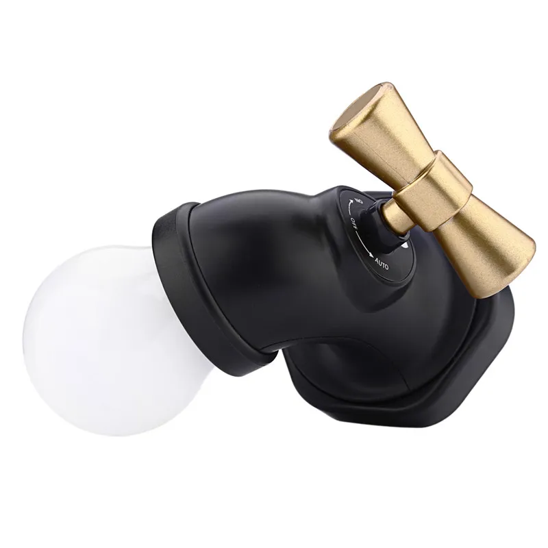 DC 5 В в USB светодио дный перезаряжаемая светодиодная новинка ночник Кран форма