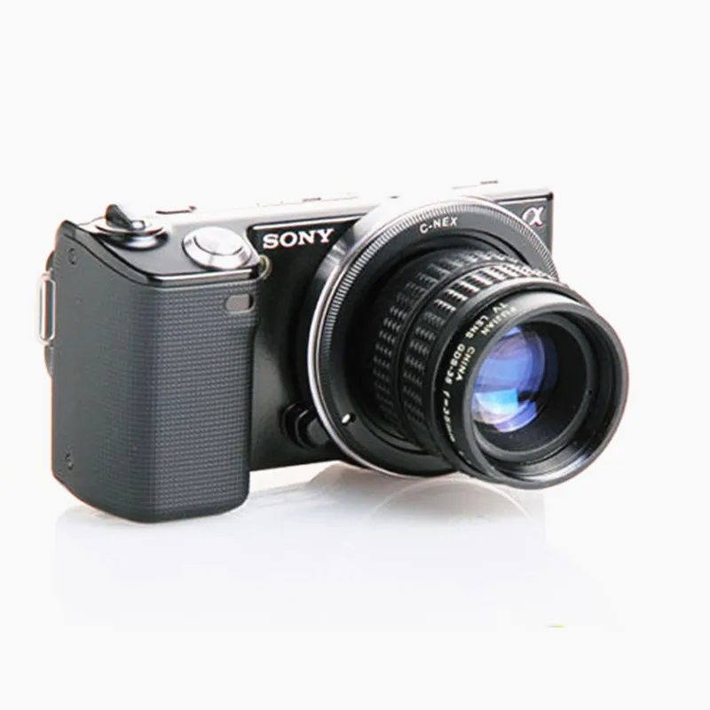 Объектив видеонаблюдения Fujian 35 мм F1.7 объектив для ТВ C + ENX крепление Sony Nex 5T N6 N7 N 3N