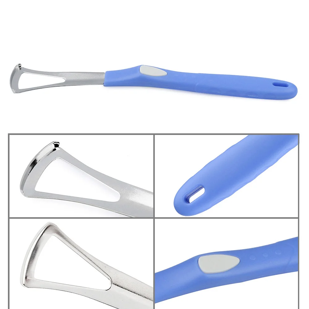 Tongue Scraper Cleaner Oral Hygiene Toothbrush Tools Dental Care Clean Stainless Steel | Красота и здоровье
