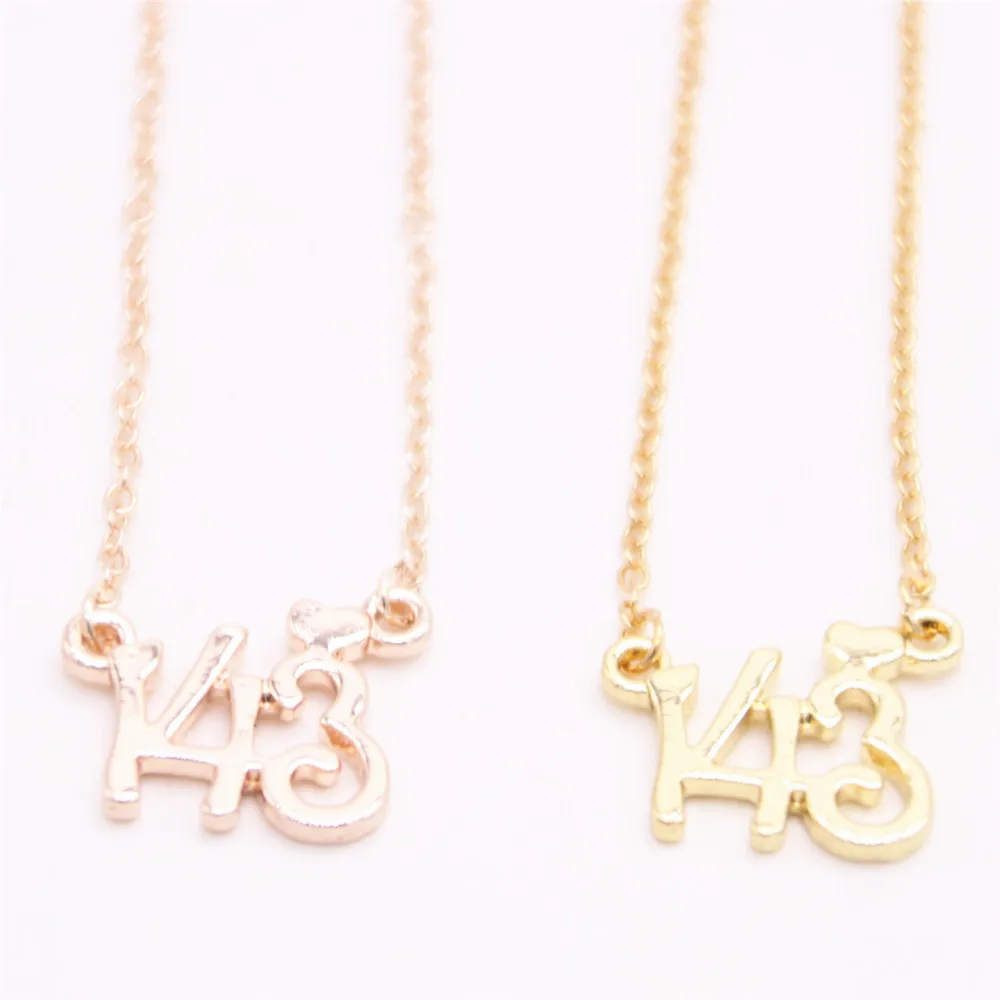 Cute child interest number 143 Pendant necklace Digital love designed for women | Украшения и аксессуары