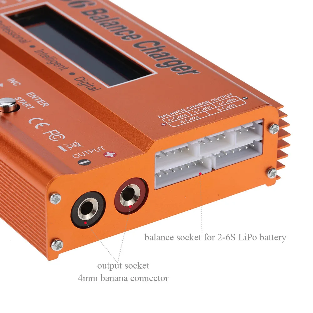 GoolRC B6 Мини Многофункциональный Баланс Зарядное устройство разрядное зарядное AC D