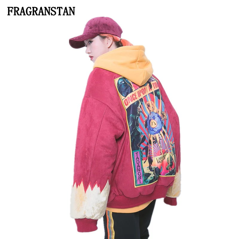 Женская осенне зимняя Толстая теплая парка с воротником стойкой модное пальто