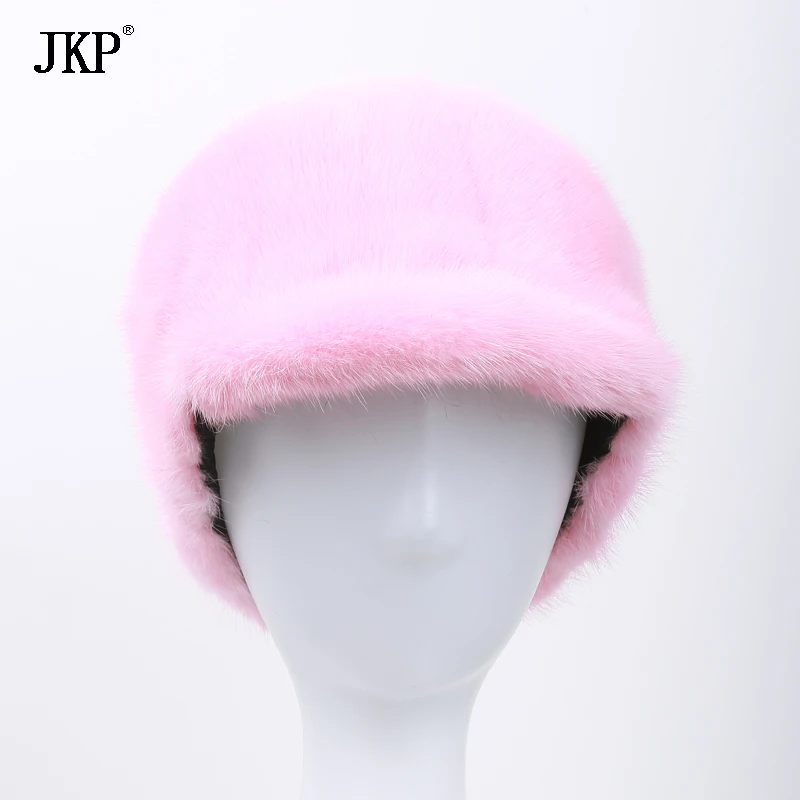 Детские зимние шапки из натурального меха норки детская шапка для мальчиков и