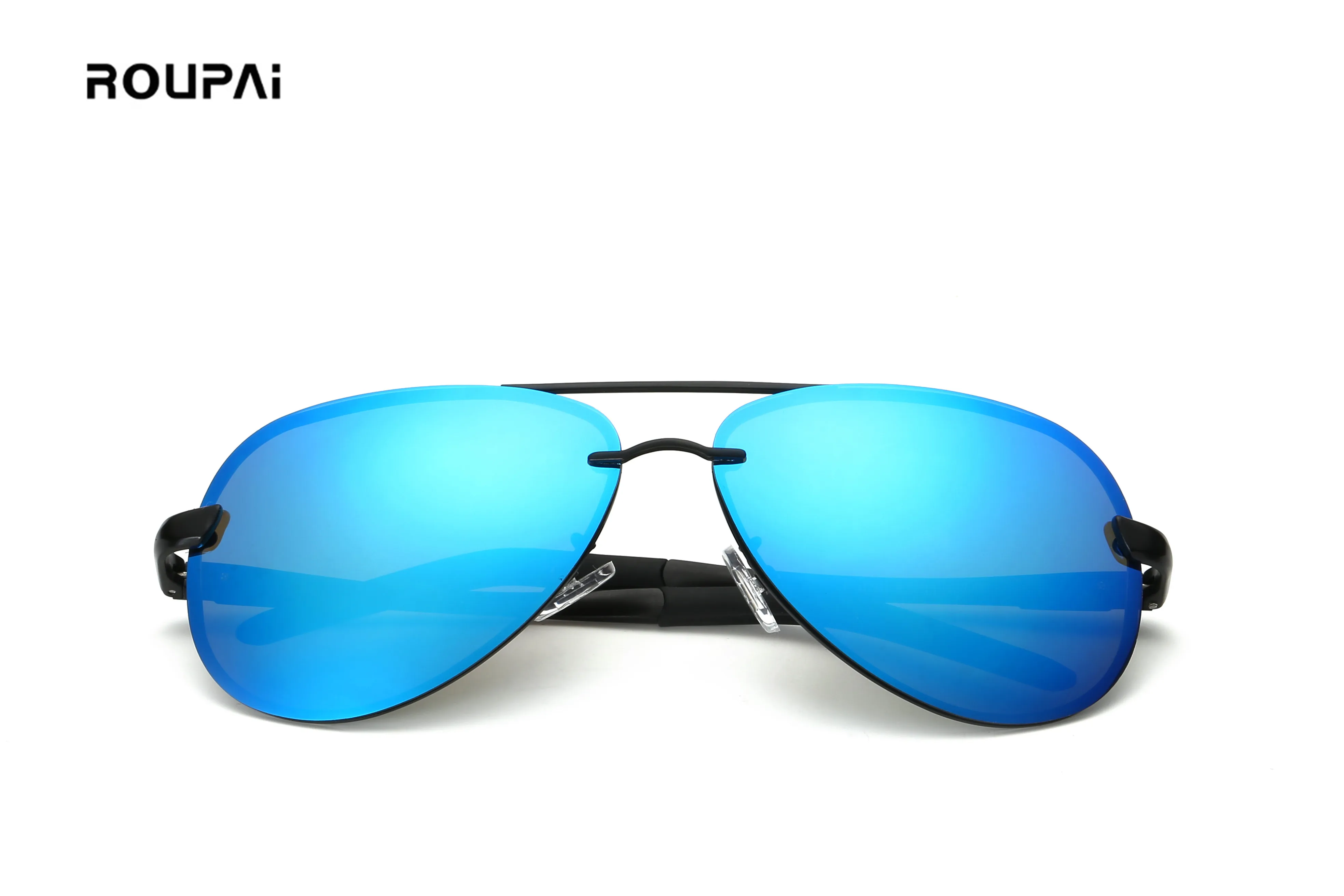 Мужские солнцезащитные очки ROUPAI поляризационные брендовые дизайнерские