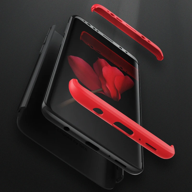 

S9 360 Degree Protection Hard Case For Samsung Galaxy S9 S 9 Cover shockproof Case For Samsung Galaxy S9 Plus S9+ case + glass