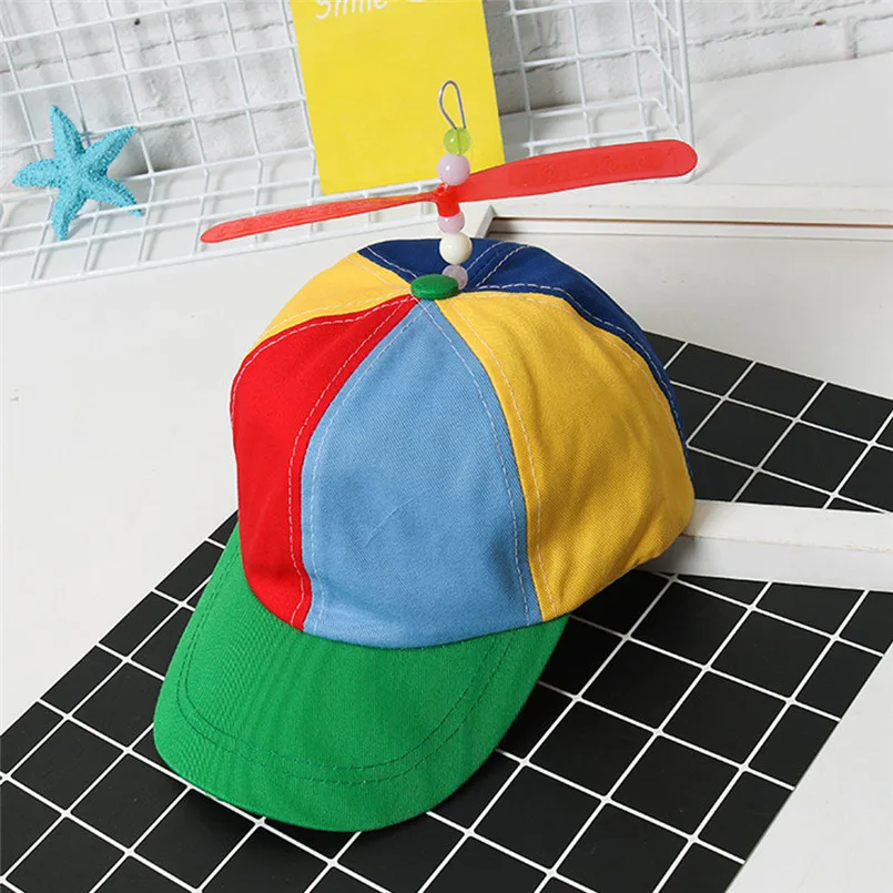 

Party toys Propeller Cap Hat Helicopter Rainbow Tweedle Pride Party Kuso Fancy Dress Nerd zabawki dla dzieci #4M31