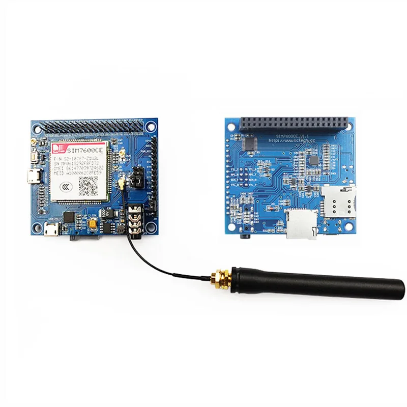 SIM7600CE 2G/3G/4G GNSS GPS Плата расширения для Raspberry Pi 2B/3B 3B +|Интегральные схемы| |