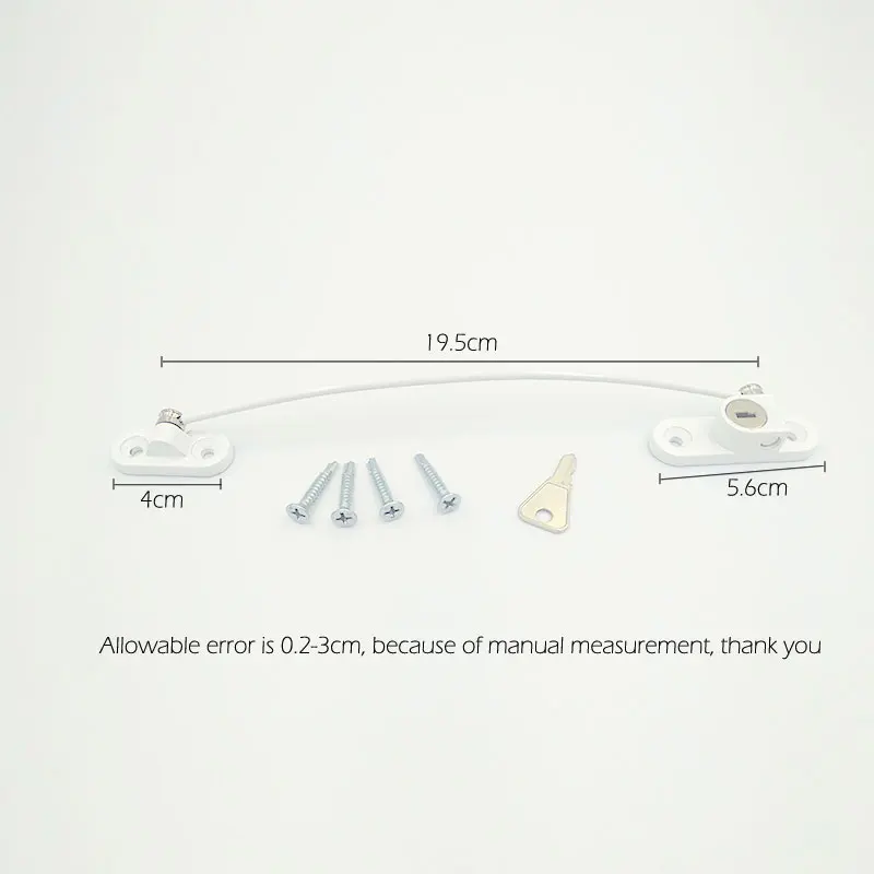 4Pcs/Lot Child Protection Baby Safety Stainless Window Limiter Window Protection Security Lock On The Window Baby Lock