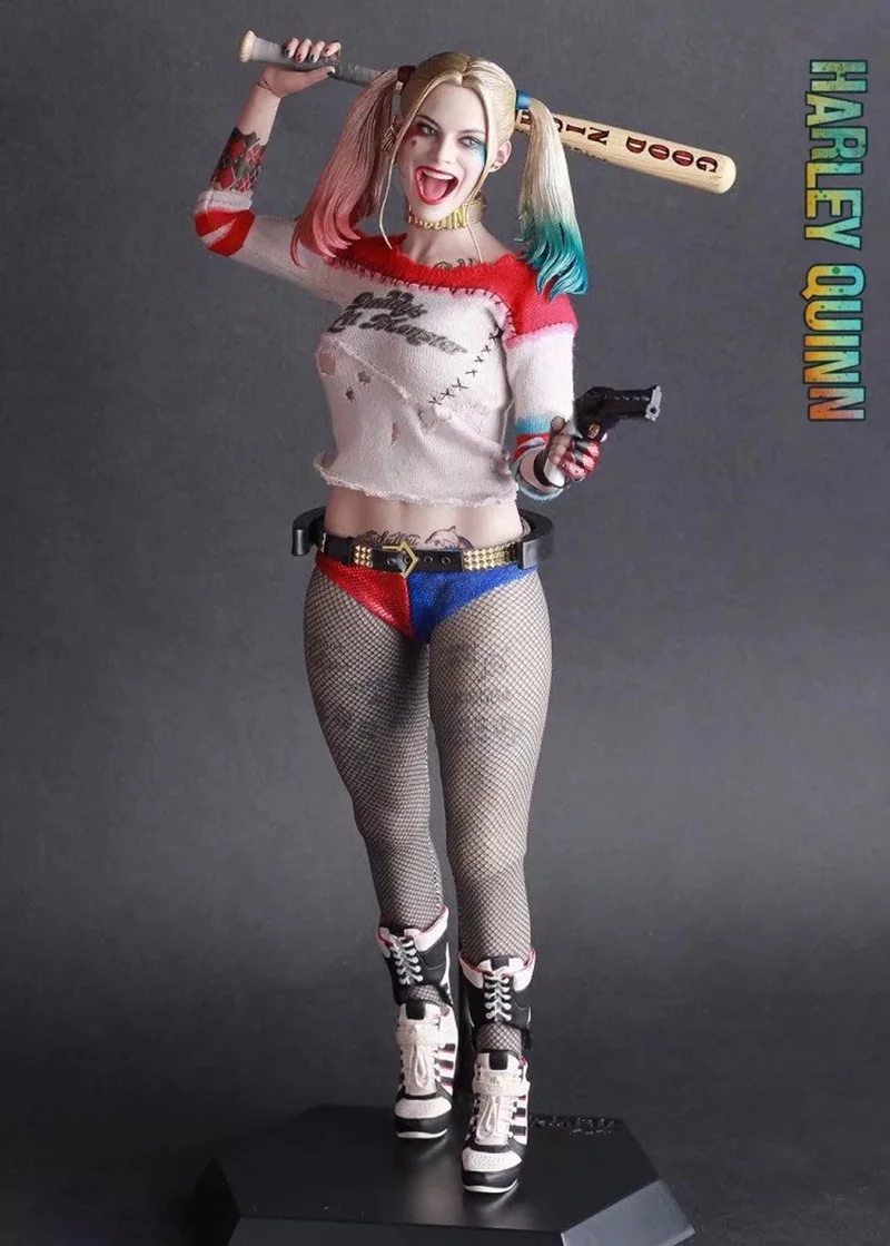 28 см pazzo игрушки reale Versione vestiti suicidio отряд Харли Квинн Действие ПВХ фигура да Collezione модель игрушки куклы