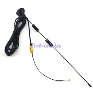 Антенна LTE 4G 5dbi, 10 шт., антенна lte 698-9601700-2700 МГц с магнитным основанием RF SMA RG174, 3 м + 15 см, кабель SMA female к IPX 1,13