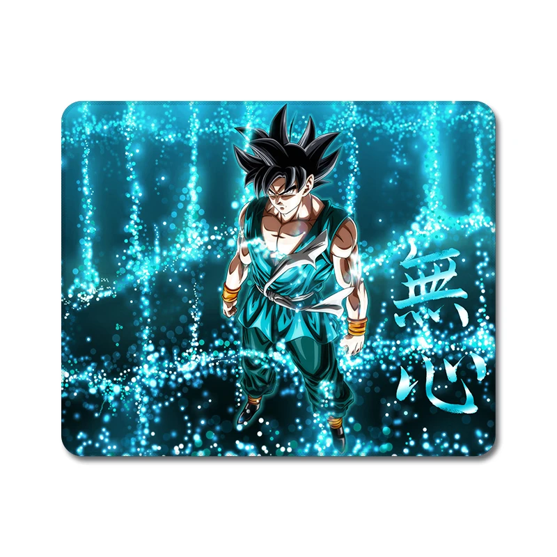 Драконий жемчуг Goku Comics аниме натуральный резиновый коврик для мыши ноутбука
