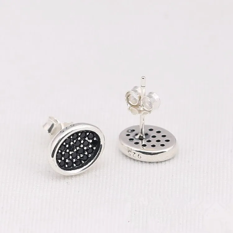 M &amp W Jewellery cz микро проложить Radiant элегантность Серьги-гвоздики для Для женщин 925