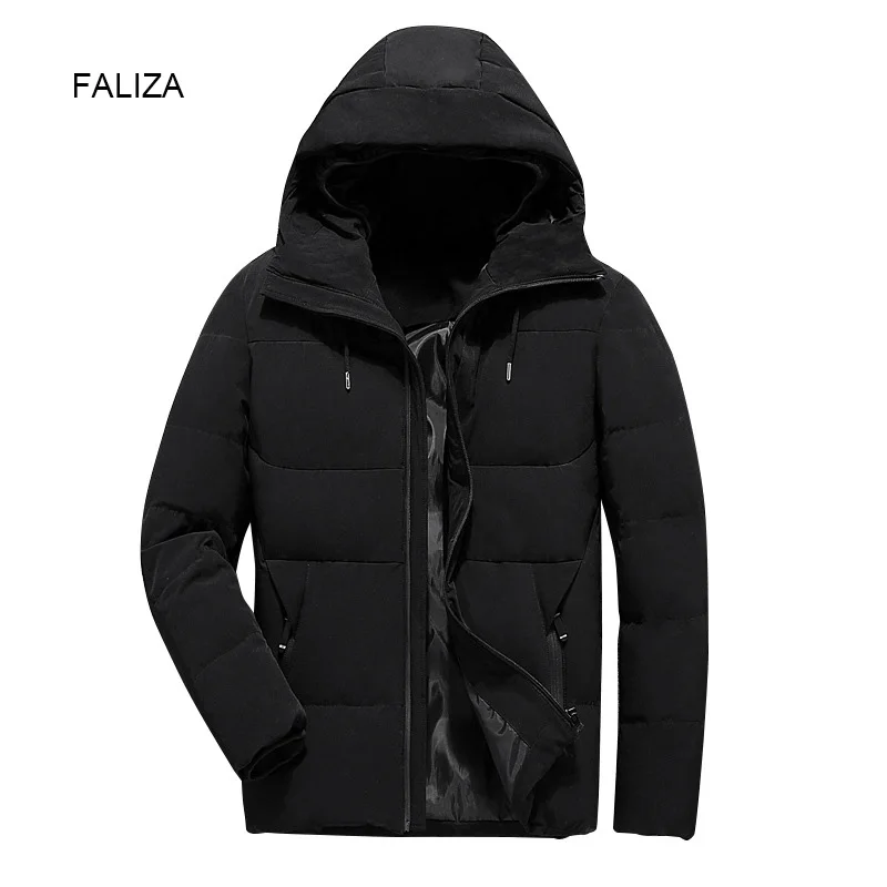 Новая брендовая мужская зимняя куртка FALIZA модная утепленная хлопковая парка с