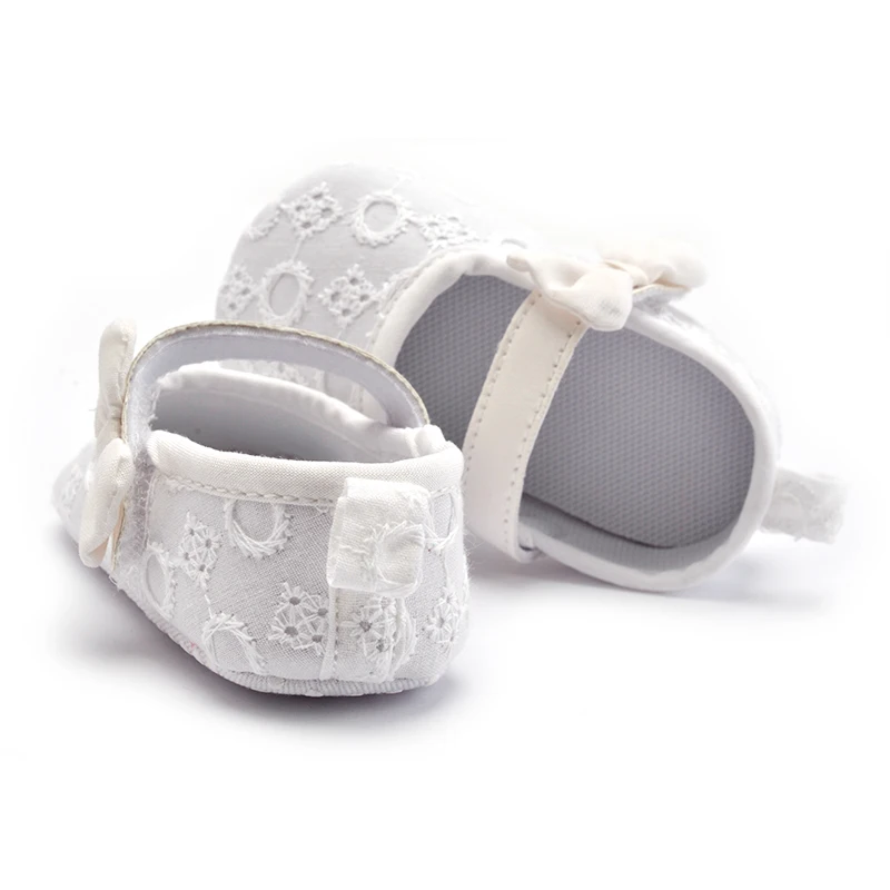 New Toddler Infant Newborn Baby Girl Soft Crib Shoes Anti-slip Pram Prewalker Cute 0-18 Months |