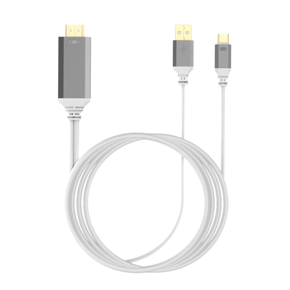 USB C Hdmi кабель 3 1 Тип к HDMI HDTV AV Кабель-адаптер 4K для Samsung Galaxy S9 S8 Nokia 950 950XL LG G5 G6 Htc Macbook |