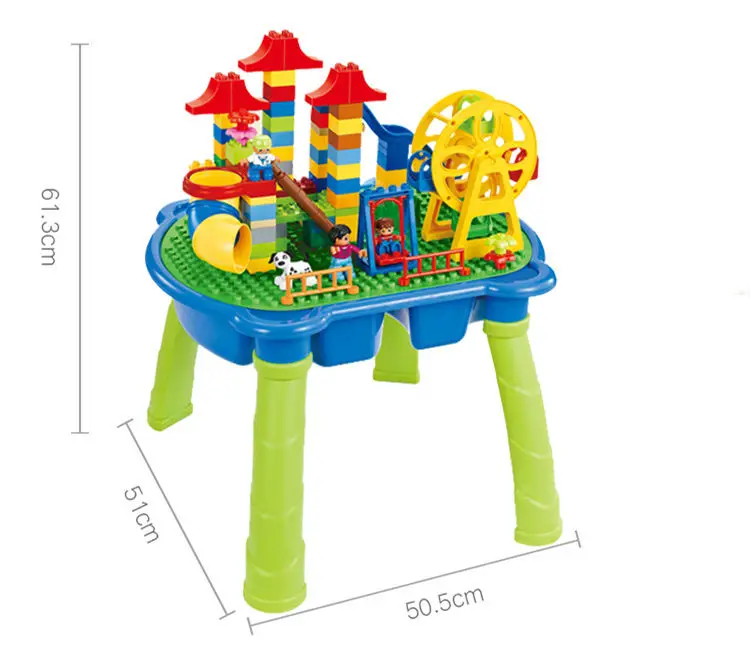 [Top] многофункциональные Обучающие строительные блоки настольная игрушка парк