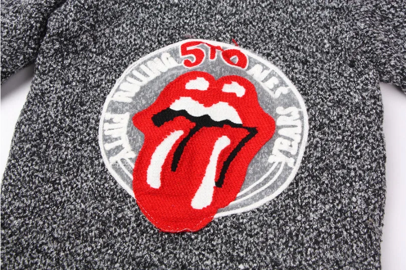 High Quality New Boys Kids Winter Hooded Coat Baby Cute Lips Double-breasted Jacket Plus Velvet Warmer Children clothing 1-5T | Детская