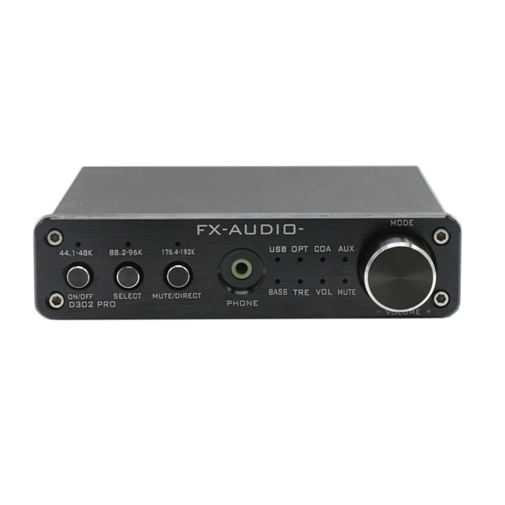Портативный усилитель для наушников FX Audio D302PRO Hifi цифровой мощности стерео плата