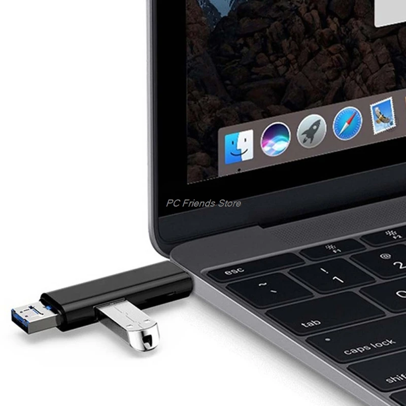 Micro USB 3,1 type C USB TF кард-ридер OTG концентратор переходник разветвитель для samsung Xiaomi MacBook PC и т. Д
