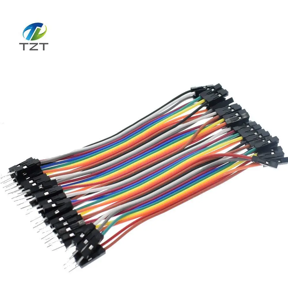 1 партия = 400 шт. 10 см 2 54 мм 1pin 1p перемычка Папа мама кабель Dupont для Arduino|cable dupont|jumper