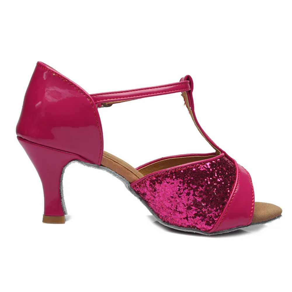 

ballroom dance shoes for girl women lady's professional Latin Salsa tango party dancing shoes High Quality heeled about 7cm/5cm