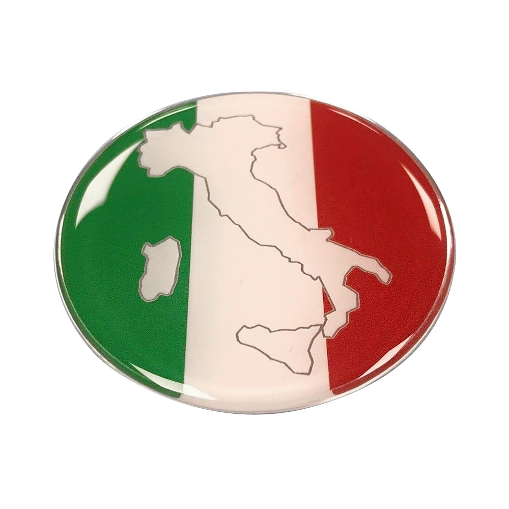 

3D Motorcycle Tank Decals Italy Flag Italia Resin Stickers Case for Aprilia Ducati Vespa GTS GTV 250 300 LX S 125 Decals