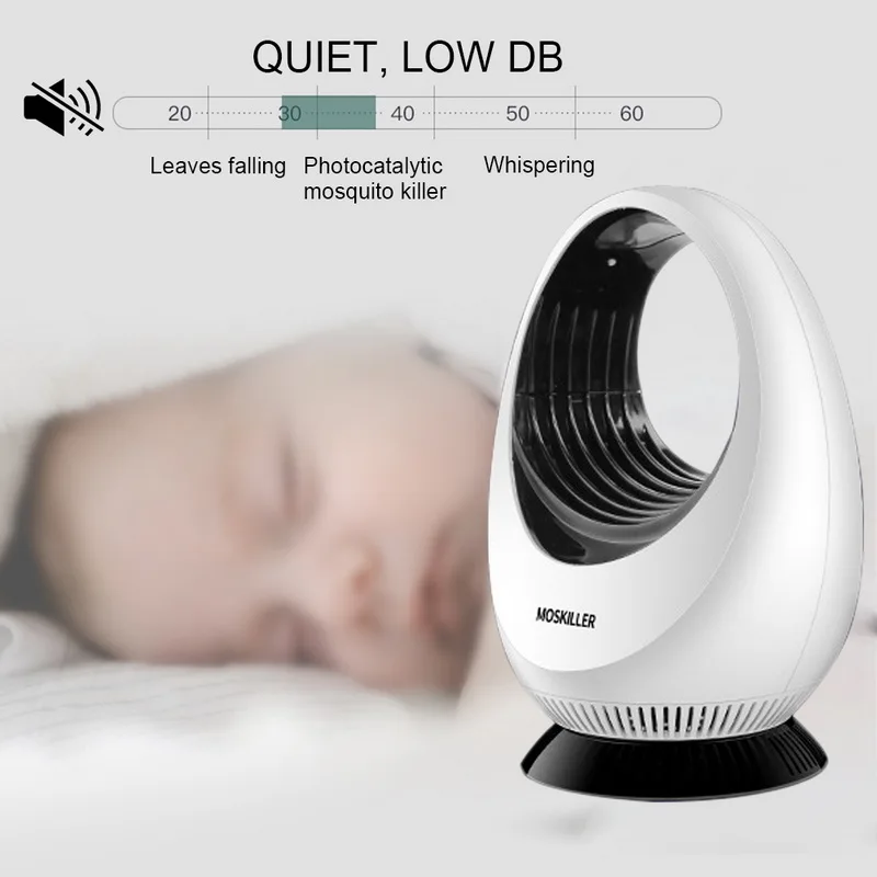 USB электронный комарный светильник убийца светодиодный фотокаталитический