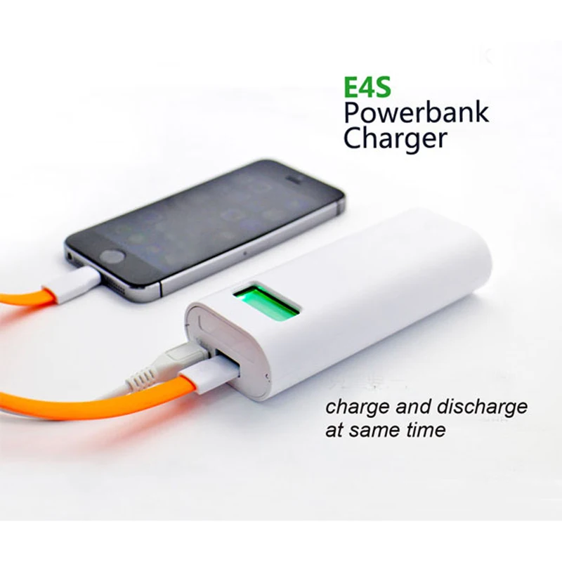 Внешний аккумулятор Soshine E4S с двумя USB портами и 2 слотами 18650|interface|interface usbinterface slots |