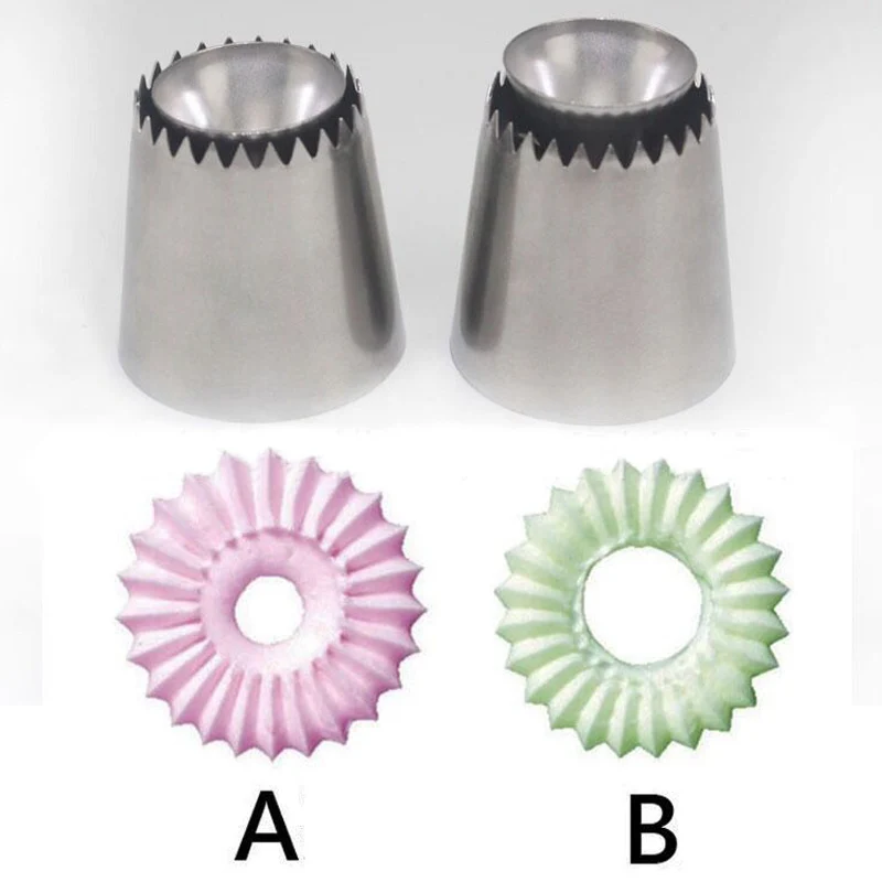 Кондитерский мешок из нержавеющей стали для украшения тортов 2 размера | Дом и сад