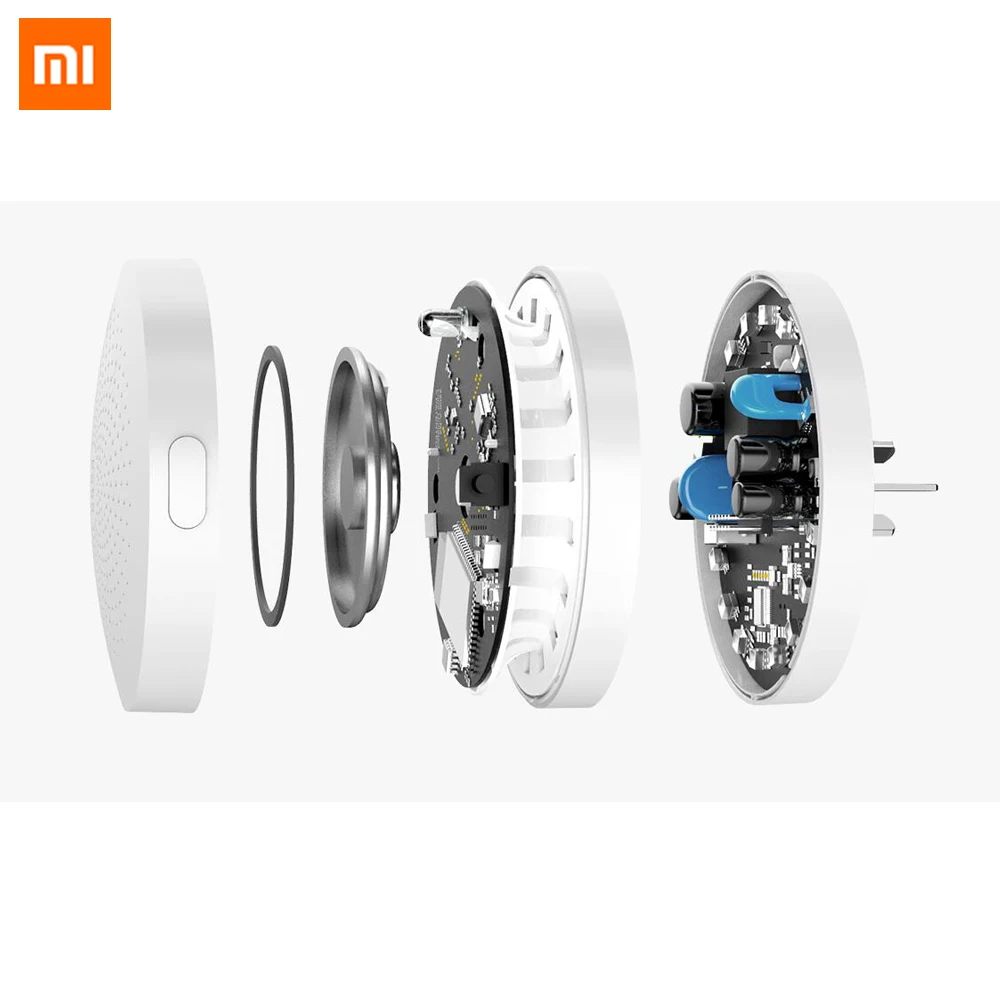 Xiaomi Multifunctio Gateway 2 умный центр управления умный дом Комплект обновленная версия два управления с дверной звонок с радио кольцо встроенный